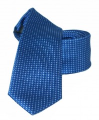                  NM slim nyakkendő - Kék aprópöttyös 