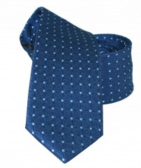                  NM slim nyakkendő - Kék pöttyös Aprómintás nyakkendő
