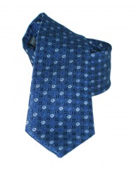                  NM slim nyakkendő - Kék mintás Aprómintás nyakkendő