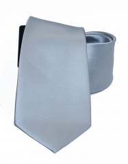                    NM szatén nyakkendő - Ezüst 