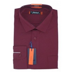       Goldenland hosszúujjú ing - Bordó Egyszínű ing