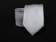Prémium nyakkendő - Ezüst Egyszínű nyakkendő