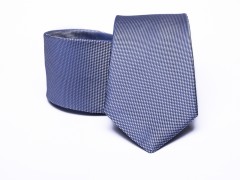 Prémium selyem nyakkendő - Kék Egyszínű nyakkendő