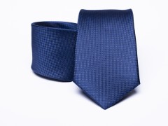 Prémium selyem nyakkendő - Kék Egyszínű nyakkendő