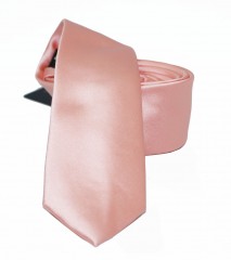                  NM slim szatén nyakkendő - Cukorrózsaszín Egyszínű nyakkendő