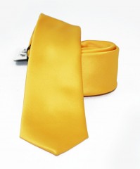                  NM slim szatén nyakkendő - Napsárga Egyszínű nyakkendő