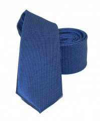                 NM slim szövött nyakkendő - Kék Egyszínű nyakkendő