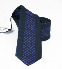                  NM slim nyakkendő - Kék kockás 