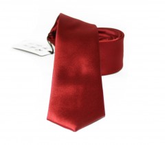                  NM slim szatén nyakkendő - Téglaszín 
