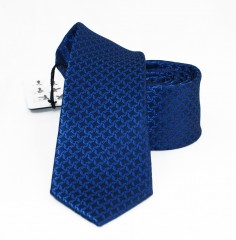                 NM slim nyakkendő - Királykék mintás Mintás nyakkendők