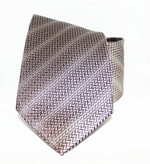                       NM classic nyakkendő - Lilásszürke mintás 
