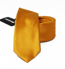                  NM slim szatén nyakkendő - Óarany 