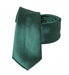                  NM slim szatén nyakkendő - Sötétzöld 