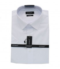    Newsmen  r.u slim ing - Fehér Rövidujjú ing