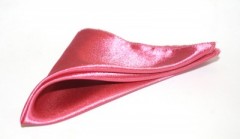                                              Krawat szatén díszzsebkendő - Pinklazac 