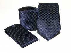    Prémium nyakkendő szett - Fekete mintás Szettek