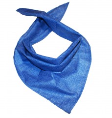 Női  kendő - Azúrkék farmerhatású 