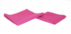Pamut díszzsebkendő apa-fia  - Pink-kék 