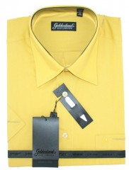 Goldenland kamasz rövidujjú ing - Napsárga Gyermek ingek