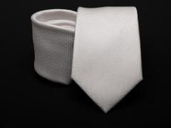 Prémium selyem nyakkendő - Ecru Egyszínű nyakkendő