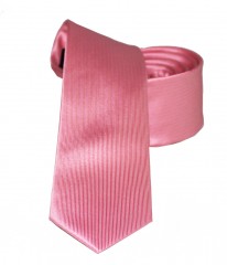               Goldenland slim nyakkendő - Lazacrózsaszín Egyszínű nyakkendő
