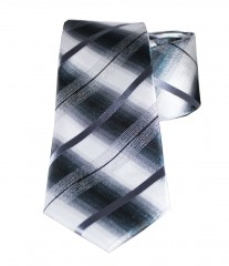    Newsmen gyerek nyakkendő - Szürke csíkos Gyerek nyakkendők