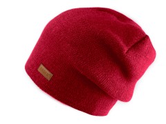 Női téli sapka - Piros Női kalap, sapka