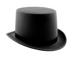   Cilinder - Fekete Férfi kalap, sapka