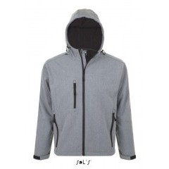 Férfi kapucnis softshell dzseki 