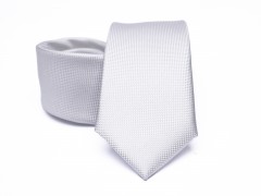 Prémium selyem nyakkendő - Fehér Egyszínű nyakkendő