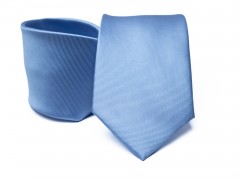 Prémium selyem nyakkendő - Égszínkék Egyszínű nyakkendő