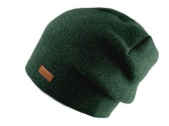    Unisex téli sapka - Sötétzöld Női kalap, sapka