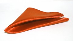                                              Vento szatén díszzsebkendő - Terracotta / 1 fizet 2 kap Diszzsebkendő