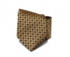                       NM classic nyakkendő - Barna kiskockás Kockás nyakkendők