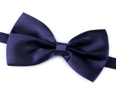  Szatén csokornyakkendő - Sötétkék 