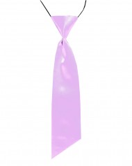            Női szatén gumis nyakkendő - Orgona lila Női nyakkendők, csokornyakkendő