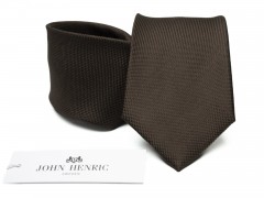        Prémium selyem nyakkendő - Sötétbarna Selyem nyakkendők