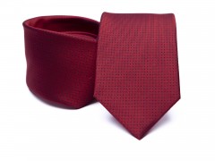        Prémium selyem nyakkendő - Sötétpiros aprómintás Aprómintás nyakkendő