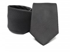 Prémium selyem nyakkendő - Grafit Selyem nyakkendők