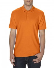 Férfi pamut galléros póló - Narancs Férfi pólók,pulóverek