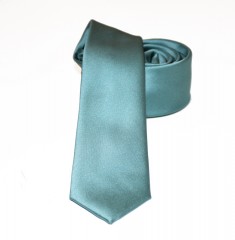                          NM slim szatén nyakkendő - Kékesszürke Egyszínű nyakkendő