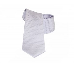                    NM slim szövött nyakkendő - Halványlila pöttyös Aprómintás nyakkendő
