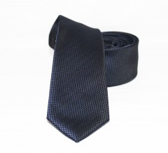                    NM slim szövött nyakkendő - Sötétkék Egyszínű nyakkendő