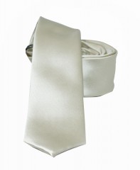                  NM slim szatén nyakkendő -Krém 