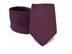        Prémium selyem nyakkendő - Bordó Aprómintás nyakkendő