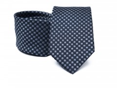        Prémium selyem nyakkendő - Sötétkék aprópöttyös Selyem nyakkendők