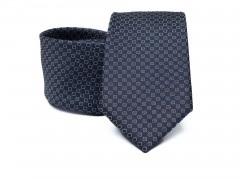        Prémium selyem nyakkendő - Sötétkék aprópöttyös Aprómintás nyakkendő