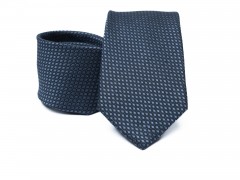        Prémium selyem nyakkendő - Sötétkék aprómintás Selyem nyakkendők