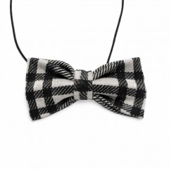       Gyerek gyapjú gumis csokornyakkendő - Skótkockás Csokornyakkendő