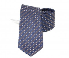                        NM normál nyakkendő - Kék aprómintás 